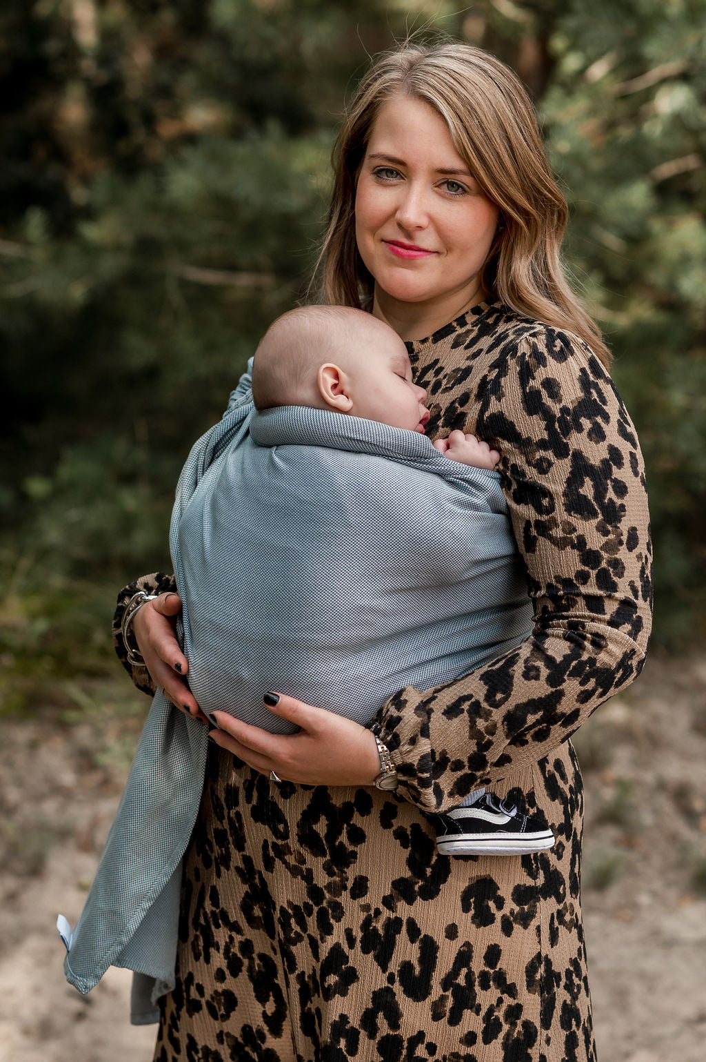 Ringsling blauw