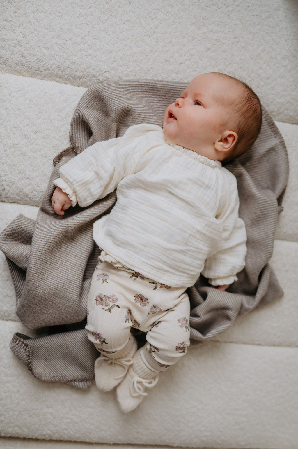 Merino wol baby beige