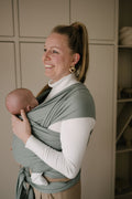 Sage rekbare draagdoek