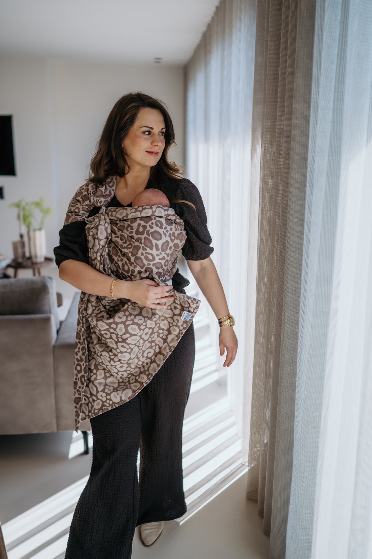 Ringsling baby panter