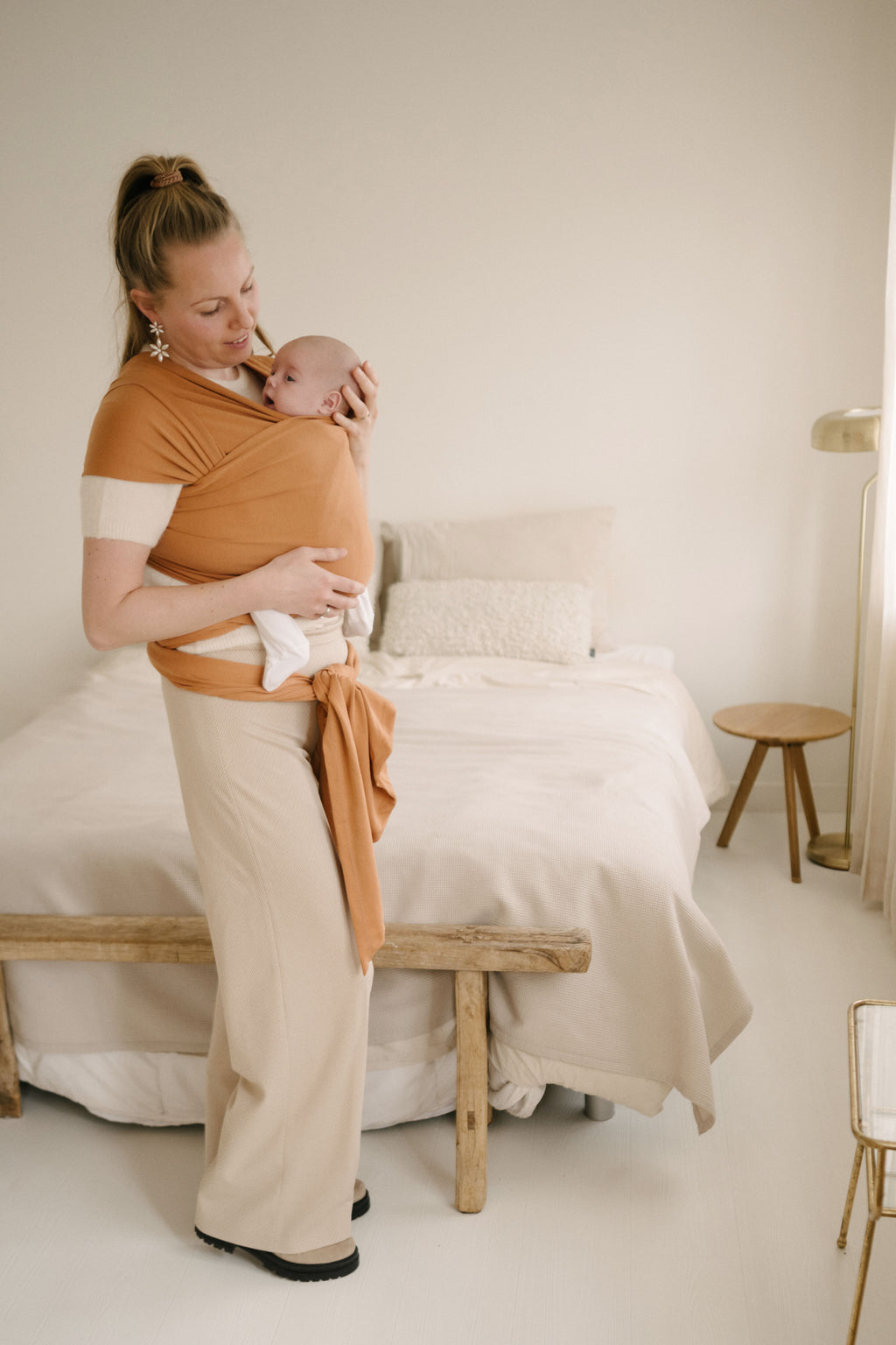 Baby draagdoek rekbaar