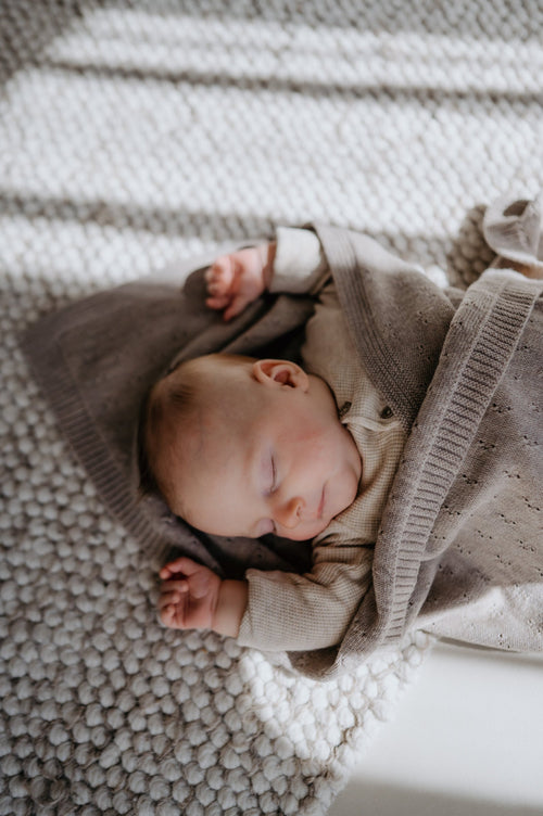 Merino wol baby beige