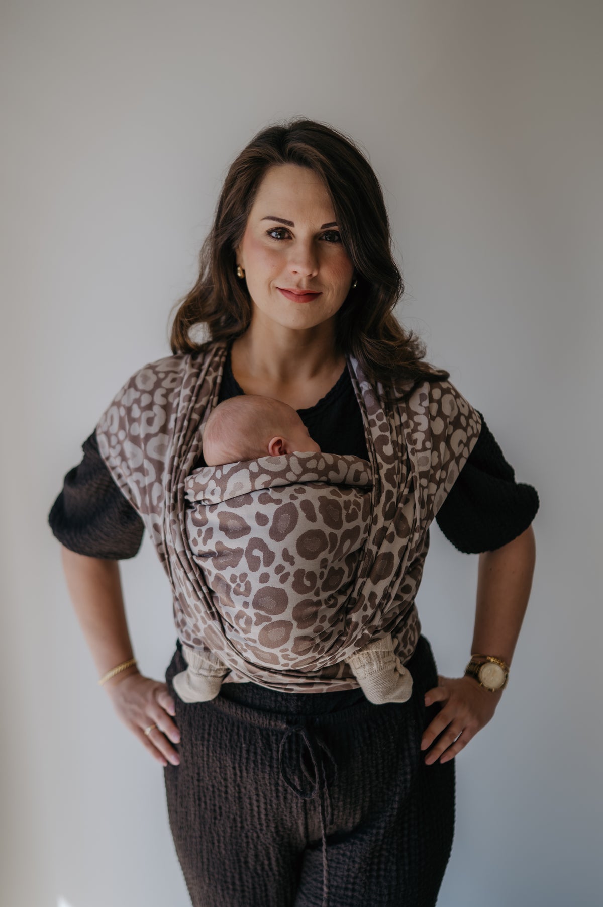 draagdoek panter print