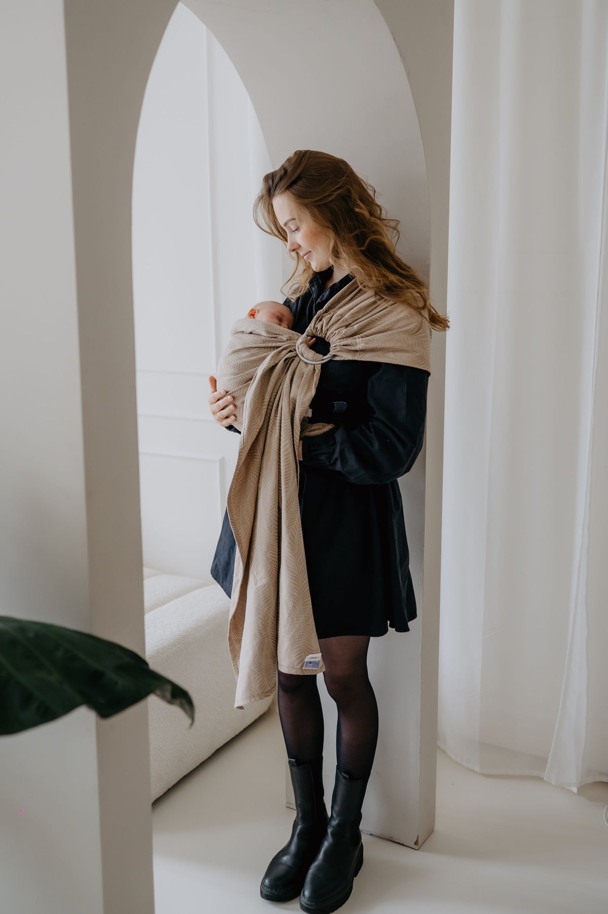 Ringsling palm taupe
